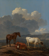 karel-dujardin-1670-italienska-landskap-med-boskap-konst-tryck-fin-konst-reproduktion-vägg-konst-id-aaikcv35i