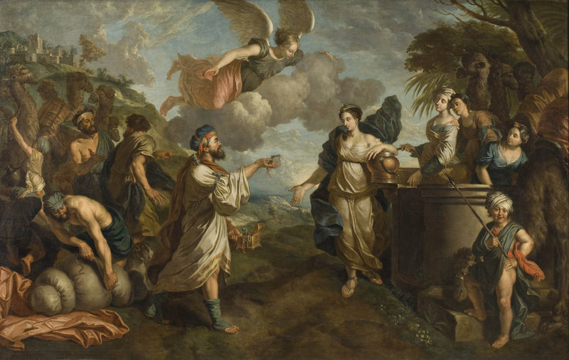 unknown-eleazar-and-rebekah-art-print-fine-art-reproduction-wall-art-id-aaitxlzzw