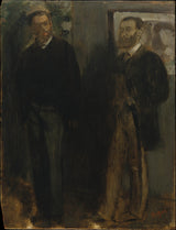 Էդգար-դեգա-1865-երկու տղամարդ-արվեստ-տպագիր-նուրբ-արվեստ-վերարտադրում-պատ-արտ-իդ-աիևյուն