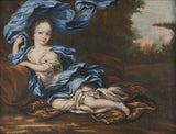 anna-maria-ehrenstrahl-1684-Hedvig-Sophia-of-Švédsko-1681-1708-švédsky-princezná-a-a-vojvodkyňa-choť-of-Holstein-Gottorp-manžel-Frederick-IV-Duke-of-holstein- Gottorp-art-print-fine-art-reprodukčnej-wall-art-id-aajm9antv