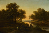 亞歷山大-卡拉梅-1830-景觀藝術印刷美術複製品牆藝術 ID-aajpp8lg2