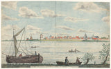Jan Brandes 1787，城市干净，编织河里恩在荷兰艺术印刷精美的艺术复制品墙艺术ID aak1roeuk