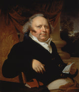 伦勃朗·佩尔1817雅各布·杰拉德·科赫的肖像艺术打印精美的艺术复制品墙艺术ID aak6kghx5