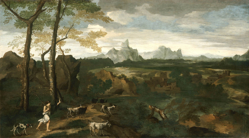gaspard-dughet-1640-landscape-with-a-herdsman-and-goats-art-print-fine-art-reproduction-wall-art-id-aakzr3tln