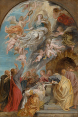 彼得·保羅·魯本斯-1625-模型-聖母升天-藝術印刷品-精美藝術-複製品-牆藝術-id-aalomv6xt