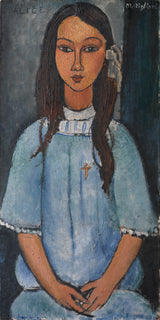 阿梅迪奥·莫迪利亚尼-1918-爱丽丝-艺术-印刷-美术-复制品-墙-艺术-id-aamf2olg2