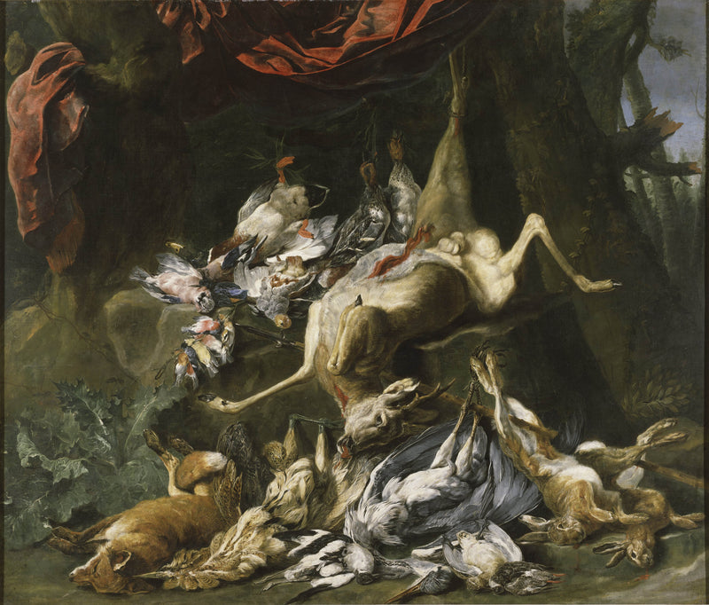 jan-fyt-still-life-of-abundant-game-art-print-fine-art-reproduction-wall-art-id-aan32a8di