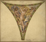 joseph-blanc-1901-schizzo-per-la-scala-delle-feste-del-municipio-notte-nivose-germinal-stampa-d'arte-riproduzione-d'arte-arte-da-parete