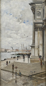 卡尔·坎伯（1882）-大运河-威尼斯-艺术-印刷-精美的艺术复制品-墙-艺术-id-aap2mch75