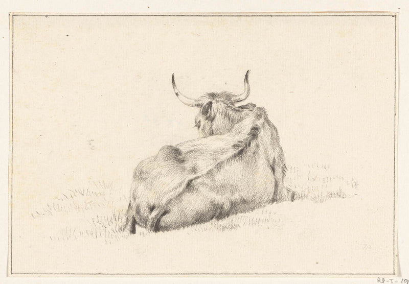 jean-bernard-1815-cow-lying-viewed-from-the-rear-art-print-fine-art-reproduction-wall-art-id-aasbkzale