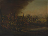 腓特烈·凯梅尔迈耶1809年，小牛皮艺术打印战役，精美的艺术复制品，墙壁艺术id壁炉