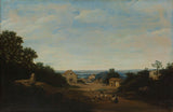 frans-jansz-post-1659-brasiliansk-landskab-med-landsbyen-igaracu-to-the-art-print-fine-art-reproduction-wall art-id-aau51gqzj