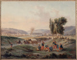 gustave-clarence-rodolphe-boulanger-1870-saarbrucken-después de la batalla-agosto-5-1870-art-print-fine-art-reproduction-wall-art