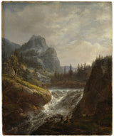 јохан-цхристиан-дахл-1822-норвешки-пејзаж-уметност-штампа-ликовна-репродукција-зид-уметност-ид-аавл4к8уи