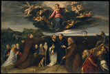 scarsellino-1609-jomfruen-tilbedt-af-helgener-kunsttryk-fin-kunst-reproduktion-vægkunst-id-aax9smio4