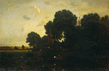theodore-rousseau-1840-twilight-art-print-riproduzione-d'arte-wall-art-id-aay9iuhwy