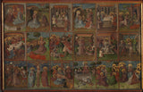 अज्ञात-1435-ईसा मसीह के जीवन के दृश्य-कला-प्रिंट-ललित-कला-पुनरुत्पादन-दीवार-कला-आईडी-aaysa4fkh