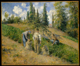 camille-pissarro-1881-the-harvest-pontoise-harvest-pontoise-art-print-reprodukcja-dzieł sztuki-wall-art-id-aaz6fmr7d