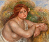 Պիեռ-Օգյուստ-Ռենուար-1910-ուսումնական կիսանդրի-կնոջ-ուսումնասիրել-կանացի կիսանդրի-արվեստ-տպագիր-գեղարվեստական-վերարտադրում-պատի-արտ-id-aazjd6gfe