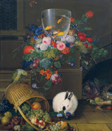 johann-knapp-1810-mrtva-priroda-sa-zlatnom ribicom-umetnost-otisak-fine-art-reproduction-wall-art-id-ab1odo11g