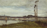 荷马·道奇·马丁1895在塞纳河上的艺术印刷精美的艺术复制品墙上艺术id-ab5v6rh7n