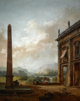 休伯特-羅伯特-1789-方尖碑藝術印刷精美藝術複製品牆藝術 id-ab7go1txi