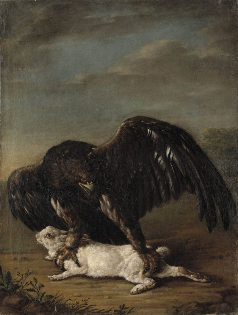 johann-friedrich-von-grooth-1779-eagle-catching-a-hare-art-print-fine-art-reproduction-wall-art-id-ab7hjewav