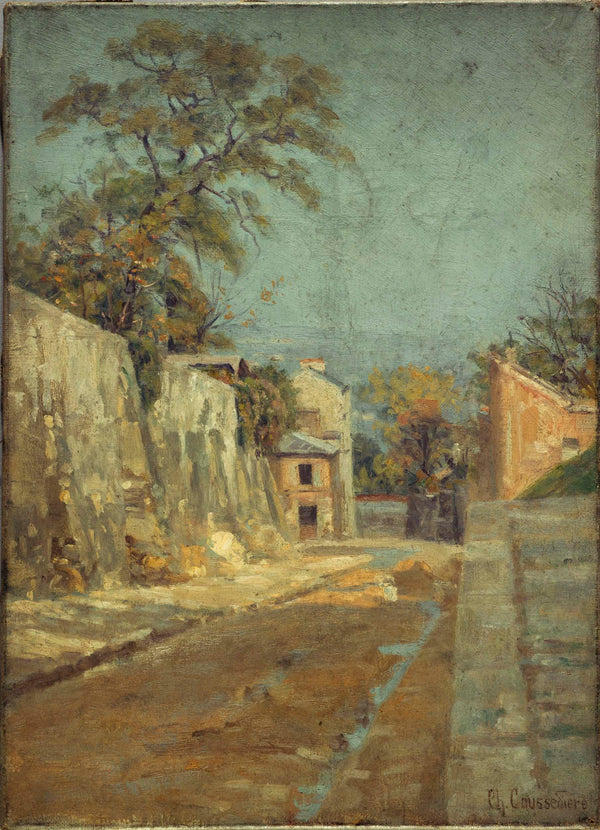 charles-jean-coussediere-1895-la-rue-des-saules-in-montmartre-art-print-fine-art-reproduction-wall-art