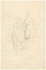 未知-1715-罗马战士携带女人艺术印刷品美术复制品墙艺术 ID-ab8ys4h5n