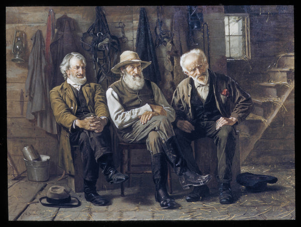 john-george-brown-1897-to-decide-the-question-art-print-fine-art-reproduction-wall-art-id-ab9jr54il