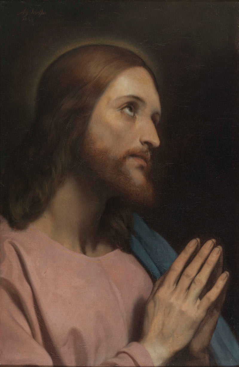 ary-scheffer-1849-head-of-christ-art-print-fine-art-reproduction-wall-art