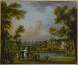 jean-baptiste-lallemand-1789-o-encarregado-do-príncipe-de-lambesc-em-tuileries-jardins-12 de julho de 1789-art-print-fine-art-playback-wall-art