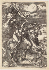 albrecht-durer-1516-otmica-na-jednorogu-art-print-likovna-reprodukcija-zid-umjetnost-id-abbegvmxm