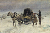 Карл-Густав-hellqvist-1880-на-смъртта-на-Стен-Sture най-по-млада от най-лед-на-езеро Меларен-арт-печат-фино арт-репродукция стена-арт-ИД abbhs8bus
