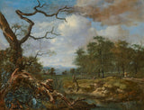 jan-wijnants-1659-landskap-aan-die-rand-van-bos-kunsdruk-fynkuns-reproduksie-muurkuns-id-abbiktrnj