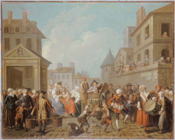 etienne-jeaurat-1757-the-carnival-of-the-streets-of-paris-art-print-fine-art-reproduction-wall-art