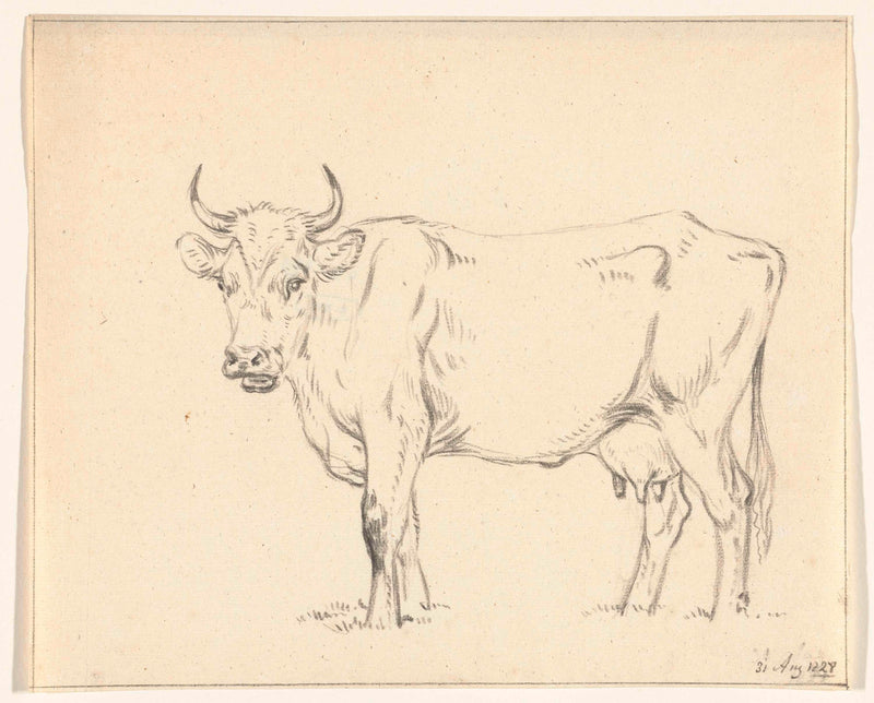jean-bernard-1828-standing-cow-left-art-print-fine-art-reproduction-wall-art-id-abdc57lyk