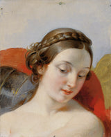 johann-peter-krafft-1842-hoofd-van-een-jong-meisje-studie-forrudiger-en-angelica-art-print-fine-art-reproductie-wall-art-id-abeyza8ju