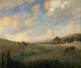 ernest-george-hood-1918-untitled-landschap-art-print-fine-art-reproductie-wall-art-id-abfwzmk2k
