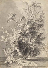 jan-van-huysum-1692-vaza-z-rožami-umetniški-tisk-fina-umetniška-reprodukcija-stenska-umetnost-id-abgba9ncr