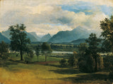 friedrich-august-mathias-gauermann-1830-kyk-na-liefering-kunsdruk-fynkuns-reproduksie-muurkuns-id-abgez6i4y