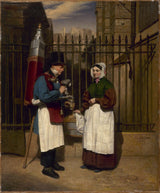 Augusta-Lebaron-desves-1843-kokosnoot-handelaar-kunst-print-kunst-reproductie-muurkunst