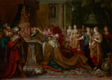 Франс-Франкен-млађи-1622-идолопоклонство-Соломонова-уметност-штампа-ликовна-репродукција-зид-уметност-ид-абј1узацв