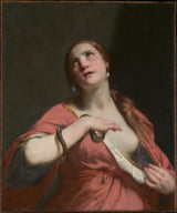 guido-Cagnacci-1645-døden-of-Cleopatra-art-print-fine-art-gjengivelse-vegg-art-id-abjx27y5o
