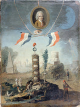 nicolas-henri-jeaurat-de-bertry-1794-al·legoria-revolucionària-impressió-art-reproducció-belles-arts-art de paret