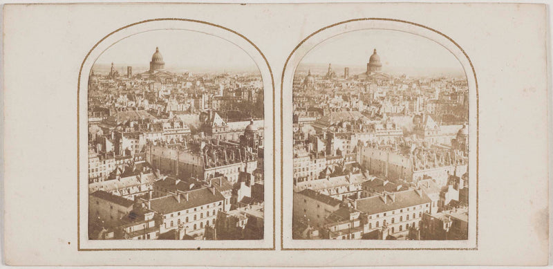 anonymous-1850-panorama-of-paris-took-turns-at-saint-sulpice-church-6th-arrondissement-paris-art-print-fine-art-reproduction-wall-art
