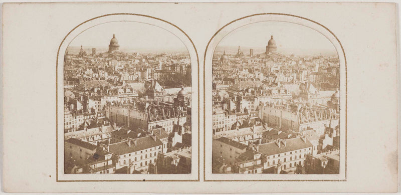 anonymous-1850-panorama-of-paris-took-turns-at-saint-sulpice-church-6th-arrondissement-paris-art-print-fine-art-reproduction-wall-art