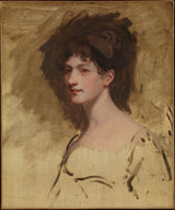Јохн-Хоппнер-1805-портрет-даме-Хестер-Кинг-умро-1873-уметност-штампа-ликовна-репродукција-зид-уметност-ид-абллнка9п