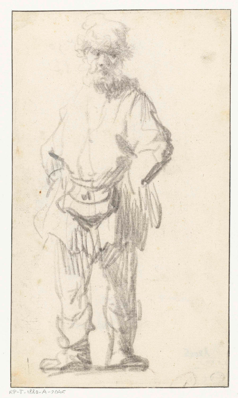rembrandt-van-rijn-1629-standing-man-with-bag-art-print-fine-art-reproduction-wall-art-id-abm3mmi1s