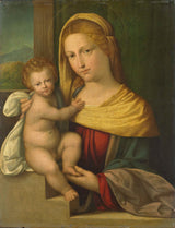 benvenuto-tisi-da-garofalo-1515-dziewica-i-dziecko-sztuka-druk-reprodukcja-dzieł sztuki-sztuka-ścienna-id-abm8pd777